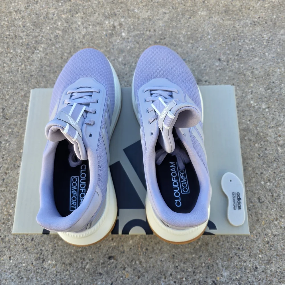 Adidas Cloudfoam Purple Sneaker Women Size 7.5